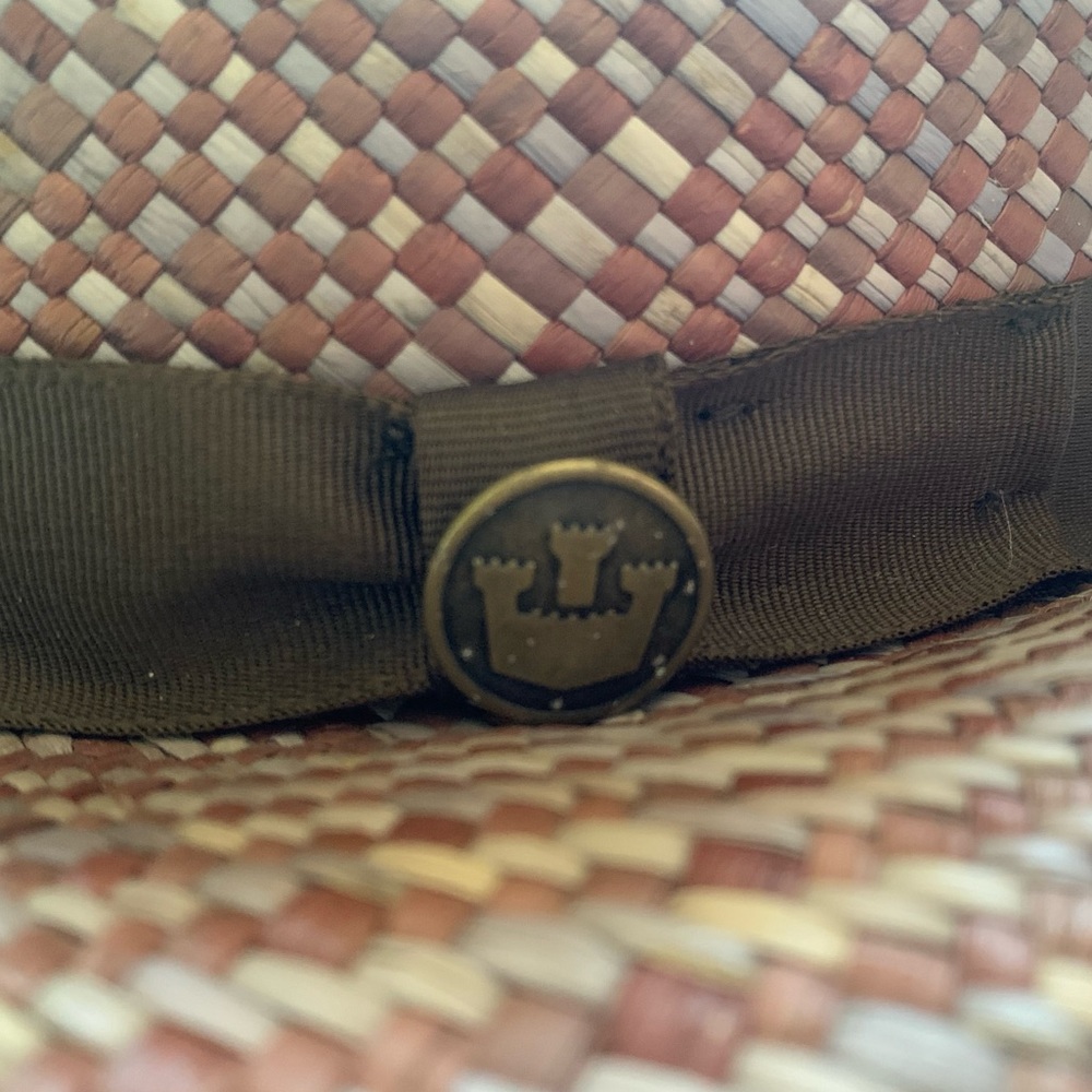 Goorin Bros. King of the West Straw Hat Size Large 7 1/4–7 3/8 + Hat Box - Picture 7 of 13